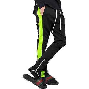 Custom Logo Mens Outdoor Performance Pants Lightweight Regular Fit Sports Training <b>Travel</b> <b>Wear</b> - Product Image 1