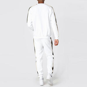 Conjunto de chándal personalizado con etiqueta privada, ropa deportiva en blanco, chándales de entrenamiento de lana, conjunto de dos piezas para hombre, chándal para correr - Product Image 2