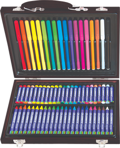 Wholesale Wood Box 67psc Art Painting <b>Set</b> With Pencil <b>Paint</b> Watercolor Acrylic <b>Paint</b> Colormate Small Quantity Supported - Product Image 4