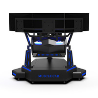 Machine d'intérieur populaire de jeu de tir de la réalité virtuelle VR des machines VR 9D de pièce de monnaie de divertissement