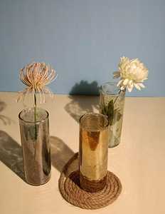Black Glossy Handmade Home Decor/Wedding Decoration centerpieces <b>Unique</b> Indian Glass Flower <b>Vase</b> Nordic OEM Logo Eco-Friendly - Product Image 6