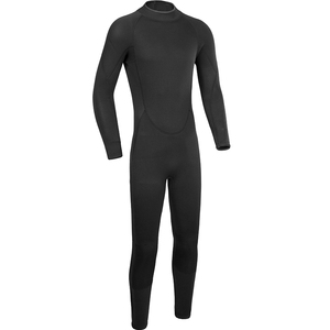 Traje de neopreno de 3MM con cremallera trasera para buceo y surf, traje completo, ropa de surf escolar para deportes acuáticos subacuáticos - Product Image 2