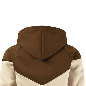 Pull à capuche décontracté pour homme, en maille surdimensionnée, doublé de polaire anti-rides, technique de lavage, taille plus - Product Image 4