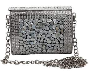 กระเป๋าเดินทางโมเสคศิลปะทำมือสุดคลาสสิก ประดับด้วยหินหลากสีสัน ให้สัมผัสหรูหรา สำหรับคอลเลกชันลิมิเต็ดอิดิชั่น ราคาประหยัด - Product Image 2