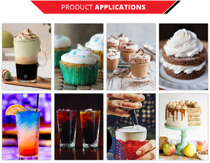 Accessoires de cuisine de haute qualité, outil de préparation de desserts, paquet de 10 8 grammes chargeur de crème fouettée en mousse à bas prix - Product Image 3