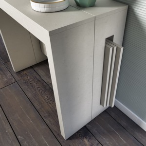 Mesa Consola de Madera Multifuncional Terraneo, Ahorra Espacio, Extensión Fácil, Mueble Moderno Hecho en Italia para Comedor y Sala de Estar - Product Image 5