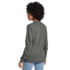 100% Chemise à manches longues pour adulte en coton filé à anneaux - Product Image 2