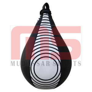 ลูกบอลชกมวยแบบสองหัว ปรับความสูงได้ ควบคุมผ่านแอพ พกพาสะดวก คุณภาพสูง ผลิตจากวัสดุ PU - Product Image 4