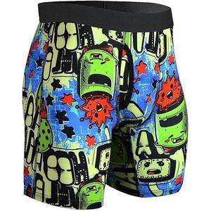 Calzoncillos Deportivos para Hombre, Tejido de Punto de Alta Calidad, Pierna Larga, Corte Clásico, Talla 4XL, MOQ Bajo, Logotipo Personalizable, Cintura 90% - Product Image 4