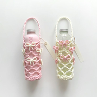 Porte-bouteille en macramé tendance et accrocheur, porte-vin, décoration de pique-nique, fête, vente en gros, prix bas du Vietnam