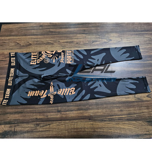 กางเกงรัดกล้ามเนื้อ MMA แบบกำหนดเองการพิมพ์ซับลิเมชัน15% โพลีเอสเตอร์270 GSM 85% ผ้าสแปนเด็กซ์ - Product Image 2