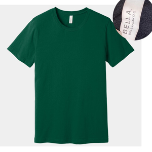 T-shirt Tri-blend Bella Canvas T-shirt Logo personnalisé Impression sérigraphique T-shirts Tri-blend - Product Image 3