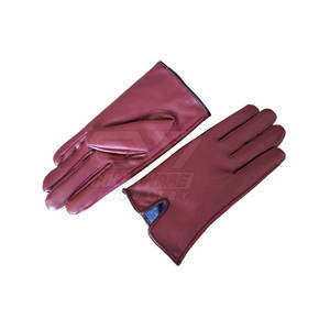 Gants en cuir tendance pour hommes de couleur personnalisée Gants en cuir de saison d'hiver en bon matériau fabriqués sur mesure - Product Image 3