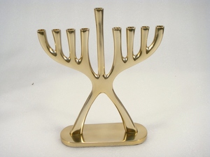 Shining Finished <b>Brass</b> 9 <b>Stick</b> <b>Candle</b> Holder for Home Wedding Party Decorative Item - Product Image 5