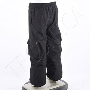 Venta al por mayor 2025 pantalones de esquí unisex a prueba de viento impermeable transpirable estilo holgado OEM pantalones de snowboard de talla grande con cremallera impresa - Product Image 1