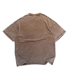 T-shirt en coton 100% biologique, surdimensionné, décontracté, imprimé, de haute qualité, avec logo personnalisé, écologique, tricoté, 220 g/m² - Product Image 2