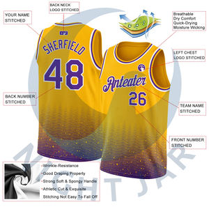 Meilleure qualité réversible personnalisé grande taille basket-ball uniforme ensemble conception respirante OEM fournisseur pour la vente en gros vêtements de basket-ball - Product Image 2