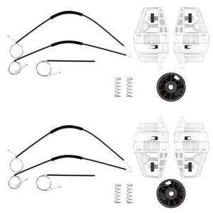 Kit de réparation de vitres droite-gauche-SET pour Peugeot 206 - Product Image 1