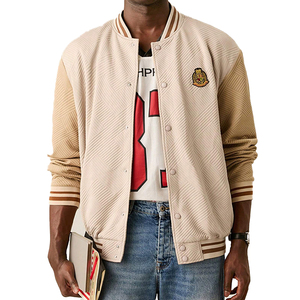 Custom Letterman <b>Men's</b> Varsity <b>Jacket</b> Baseball Logo Print Wool body <b>Leather</b> Sleeves Bomber Streetwear <b>Men</b> Casual <b>Jackets</b> - Product Image 1