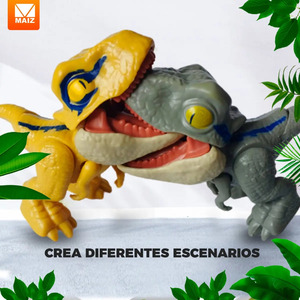 Jurassic Dinosaur T-Rex Finger <b>Biting</b> Toy for Kids - Assorted Colors - Product Image 5