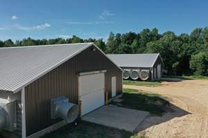 Adaptable de la structure agricole de la granja de cerdos <span class=keywords><strong>del</strong></span> cobertizo de la vaca <span class=keywords><strong>del</strong></span> gallinero <span class=keywords><strong>del</strong></span> granero - Product Image 3