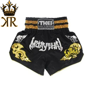 กางเกงต่อยมวยขาสั้นดีไซน์ใหม่ล่าสุดสำหรับผู้ชายกางเกงขาสั้นต่อสู้แบบสั่งตัด - Product Image 3