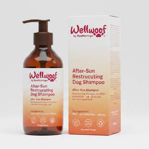 Shampooing Après-Soleil pour Chien 200 mL OEM PL Italie RedMoringa Produit de Toilettage pour Animaux Restructurant - Product Image 1