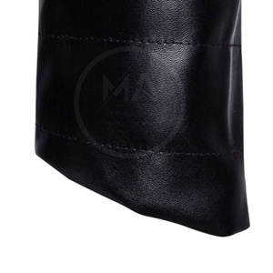 Chaqueta de cuero de Otoño Invierno para hombre, chaqueta de cuero de la mejor calidad para hombre, chaqueta de cuero genuino para hombre - Product Image 3