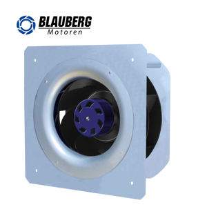 Ventilateur centrifuge EC à pales courbées vers l'arrière 220V IP55 étanche pour système de ventilation souterrain - Product Image 1