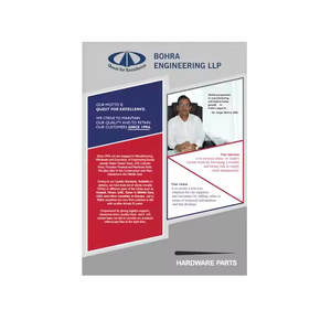 Abrazadera de poste eléctrica de aluminio de acero inoxidable en forma de U de calidad superior Sistema de medición en pulgadas Accesorio de alimentación para conexión - Product Image 4