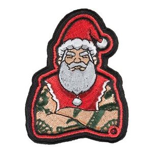 Parche bordado con Logo personalizado, Parche de Navidad personalizable, promocional - Product Image 1