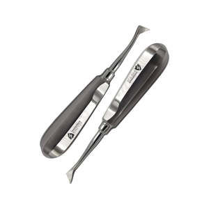 Juego de Elevadores de Raíz Cryer (2 Unidades), Instrumentos Quirúrgicos Dentales Manuales de Acero para Uso Odontológico - Product Image 1