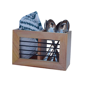 Soporte para cubiertos de madera de calidad superior Diseño fantástico Soporte para cubiertos de tamaño personalizado al precio más bajo - Product Image 5