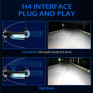YUFING <span class=keywords><strong>Y6</strong></span> 7000Lm 70W ad alte prestazioni T9 Led faro a Led Bu Micro-Led fari per auto - Product Image 3