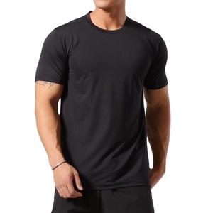 T-shirts de sport personnalisés pour hommes, mode gym, vente en gros, t-shirts de sport décontractés imprimés pour hommes, coupe musclée, 100% coton - Product Image 4