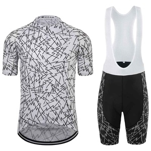 ชุดจักรยานแบบกำหนดเองขายดีที่สุด ป้องกันรังสียูวี กันลม OEM ซับลิเมชั่น ผ้าโพลีเอสเตอร์ 100% กางเกงขาสั้นแบบมีแผ่นรอง ชุดยูนิฟอร์ม - Product Image 1