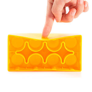 PLOMA 60pcs Mix 2 Sizes Soft PP Building Blocks Set, 5 Colors CE Construction & Educational <b>Toy</b> - Product Image 6