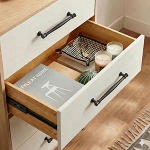 Manijas Modernas de Aleación de Zinc Negro Mate para Gabinetes de Cocina, Tiradores para Cajones, Herrajes para Puertas de Armarios y Alacenas, para Decoración del Hogar - Product Image 6