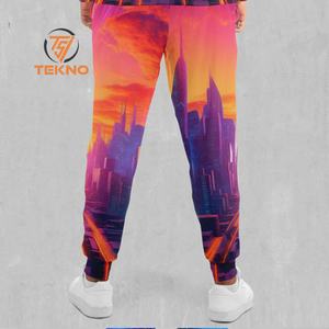 Chándal personalizado por sublimación para hombre con estampados artísticos tela suave al tacto y ajuste moderno para mayor comodidad y rendimiento - Product Image 4
