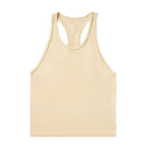 2025 nuevos hombres Casual transpirable elástico músculo chaleco Fitness correr sin mangas Top para gimnasio Cool camiseta diseño - Product Image 1