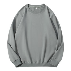 Wholesale Custom Logo Sweatshirts Cotton Crewneck Sweatshirts Women Plain Blank Women's Plus Size Clothing Sweatshirts - Product Image 3