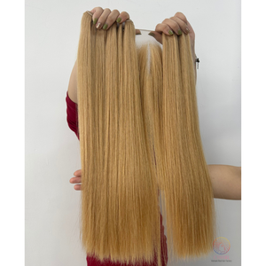 100% cheveux bruts vierges vietnamiens DD #27 os droit 3 faisceaux 20 pouces partie centrale fermeture vague naturelle Super vague produit chaud - Product Image 2