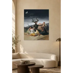 Impression sur toile Fida Goya Witches' Sabbath Under the Crescent Moon - Product Image 4