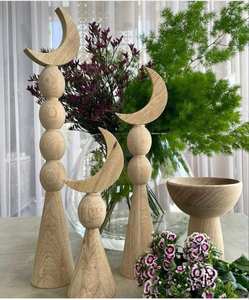 Elegante decoración de Ramadán de madera con tallas intrincadas diseñadas para hogares, mezquitas y reuniones familiares festivas - Product Image 2