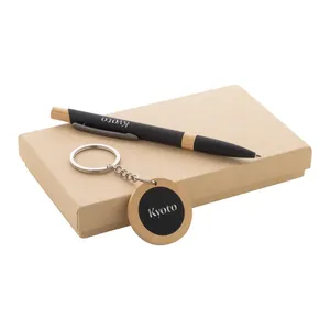 Set di Penne Portachiavi Sostenibili Specuset per Regali Ecologici - Product Image 1