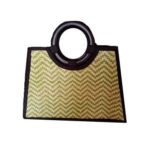 Sac à main en jonc de mer tissé à la main de haute qualité avec différents design et tailles spécialisé pour les vacances d'été - Product Image 4