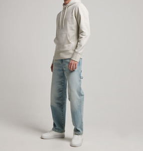 Nouveauté : Sweat-shirts pour hommes, motif uni, 100% coton, respirant, écologique, style décontracté d'hiver, 2 pièces MOQ, vente en gros - Product Image 2