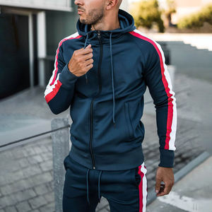 Fabricante Deporte al aire libre Hombres Ropa deportiva Chándal Hombres 2 piezas Conjunto Sudadera con capucha Conjuntos Hombres - Product Image 2