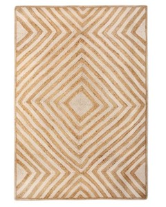 Tapis en jute et coton naturel tissé à la main, écologique, réversible, pour salon, chambre à coucher, hôtel, décoration intérieure - Product Image 2