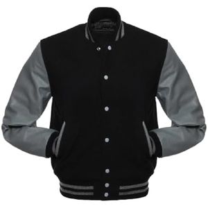 Vestes de baseball personnalisées de haute qualité pour hommes Veste universitaire surdimensionnée à la mode Veste de baseball pour hommes au collège - Product Image 3